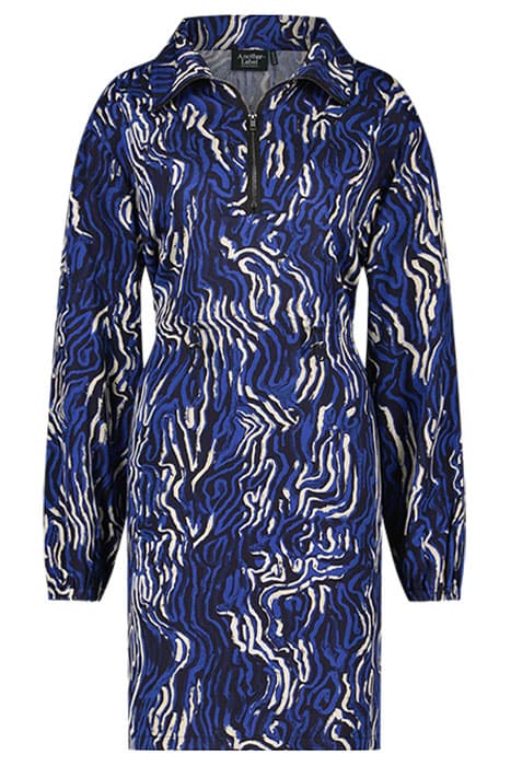 ROSELYN LINE DRESS L/S COBALT WAVEY by Another Label