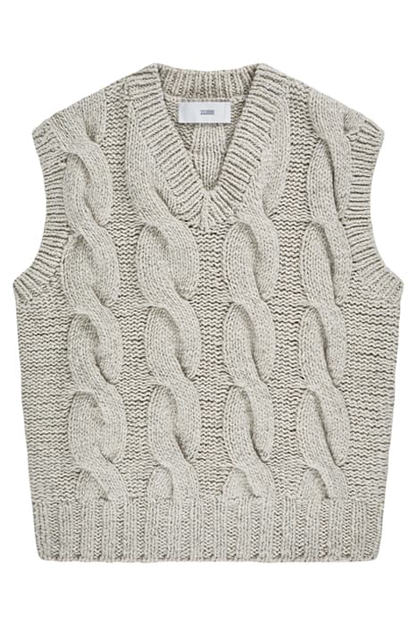 VEST TOP KNITS IVORY by Closed