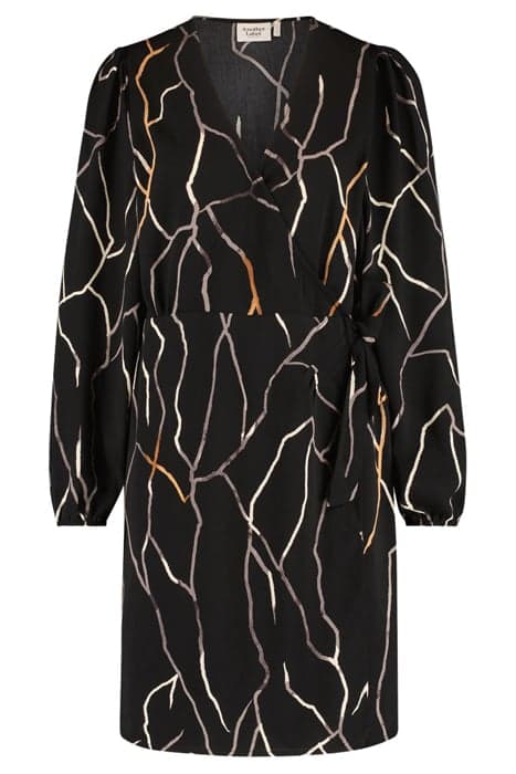 MIA EARTHY DRESS L/S EARTHY BLACK by Another Label