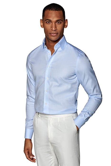 LIGHT BLUE ROYAL OXFORD EXTRA SLIM FIT SHIRT by Suitsupply