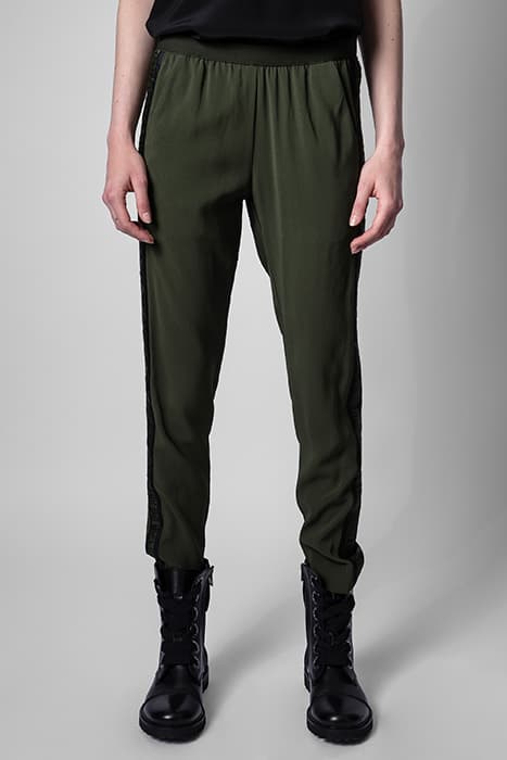 PAULA CREPE PANTALON KHAKI by ZADIG&VOLTAIRE