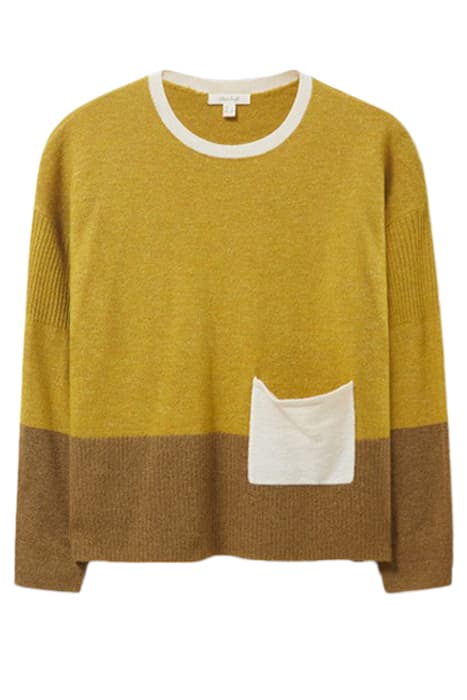 COSY JUMPER GREEN MLT by White Stuff