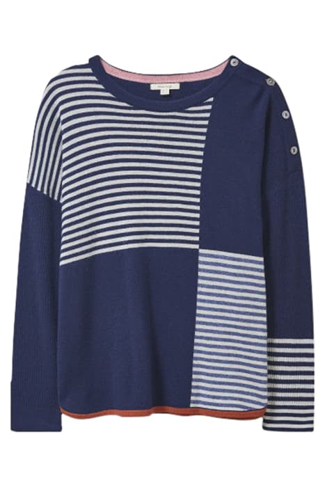 EDIE JUMPER BLUE MLT by White Stuff