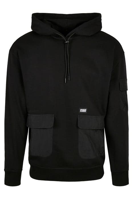 COMMUTER HOODY BLACK by Urban Classics