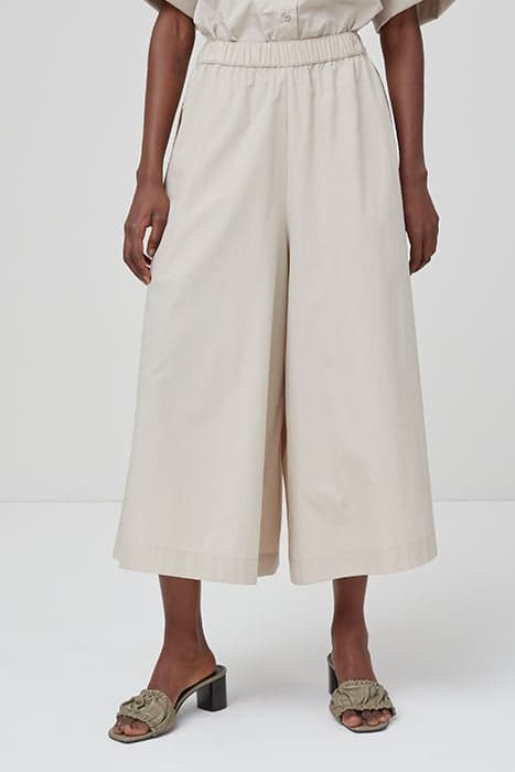 WOMEN SIDE SPLIT CULOTTE GRAIN BEIGE by Closed