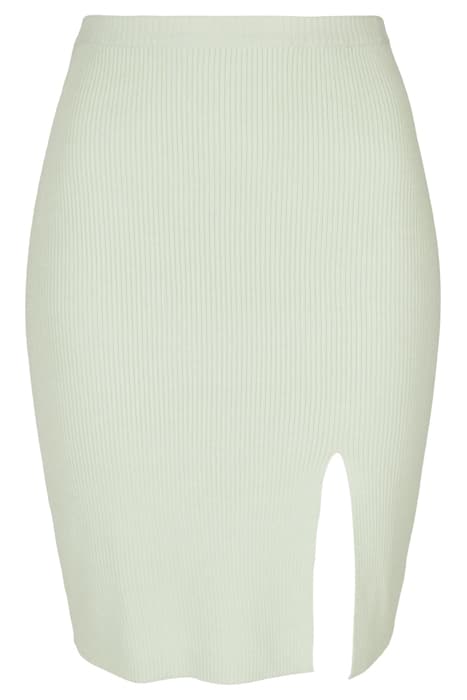 LADIES RIB KNIT SKIRT LIGHTMINT by Urban Classics