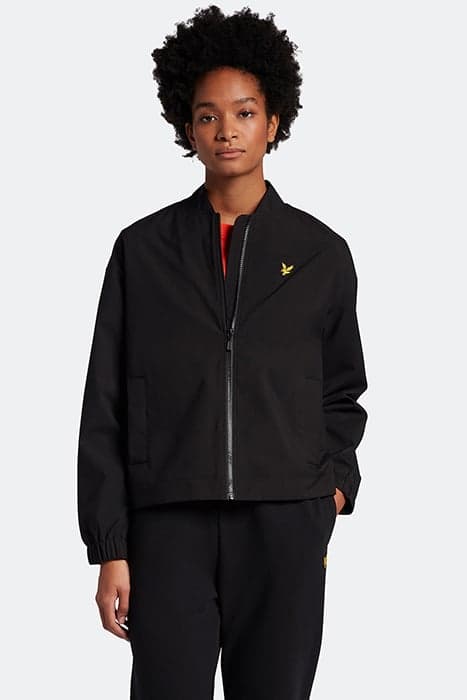 BOMBER JACKET Z865 JET BLACK by Lyle & Scott