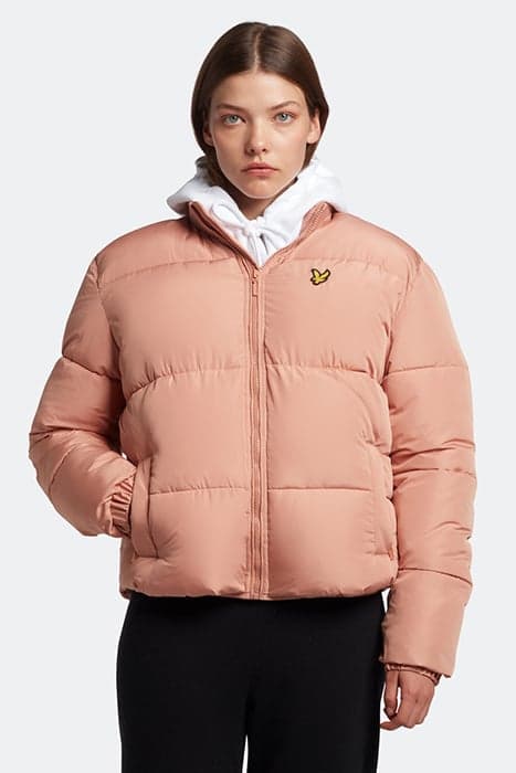 PUFFER JACKET W795 DUSTY PEACH by Lyle & Scott