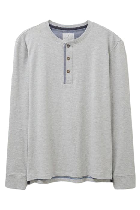 NEWHALL MERCERISED HENLEY GREY MARL by White Stuff