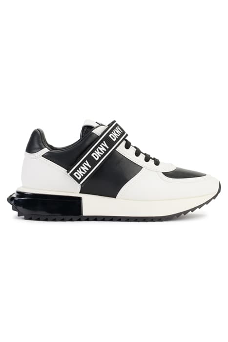 PAMM - LACE UP SNEAK BLK/WHT by DKNY