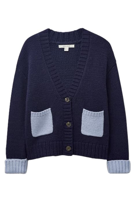 SNUG KNITTED CARDI DARK NAVY by White Stuff