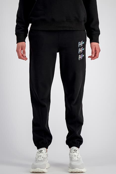 SHIMMER SWEATPANTS BLACK by Black Bananas