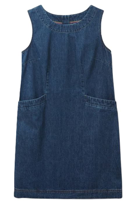 LOTHBURY ORGANIC DENIM PINNY MID DENIM by White Stuff