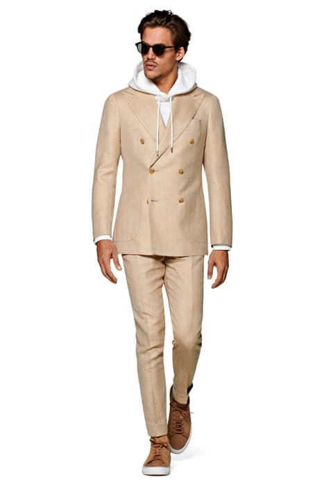 LIGHT BROWN HERRINGBONE HAVANA SUIT by Suitsupply