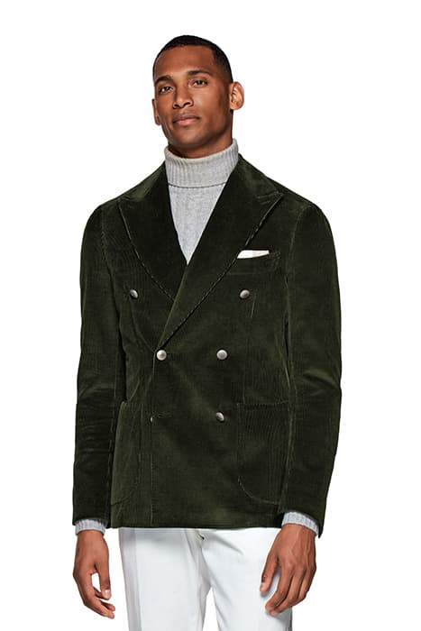 DARK GREEN HAVANA BLAZER by Suitsupply