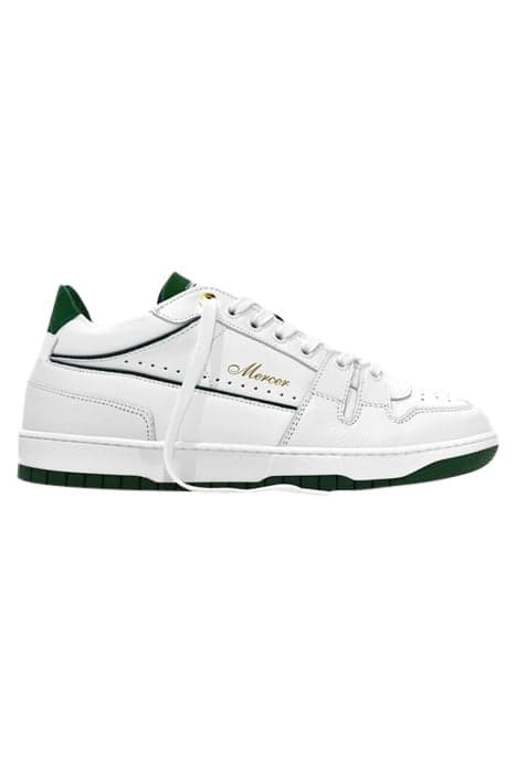 THE BROOKLYN LOW - NAPPA WHITE/GREEN by Mercer Amsterdam