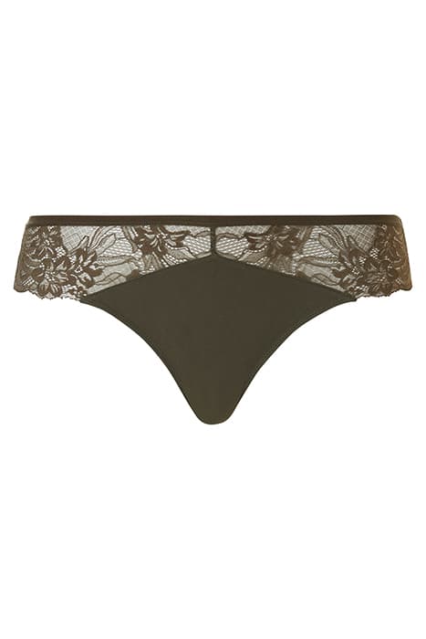 CO BO. BRIEF COTTON LACE DARK PINE by Livera