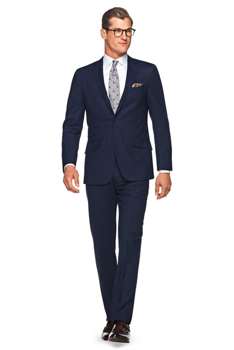 NAVY CHECKED SIENNA SUIT by Suitsupply