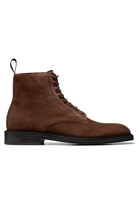 BROWN LACE-UP BOOT by Suitsupply