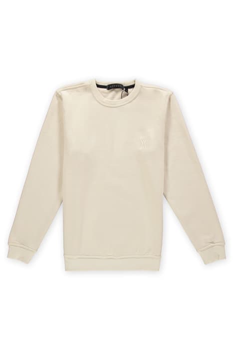 TON SUR TON LOGO CREWNECK SAND by ASPACT