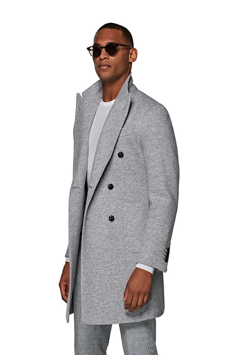 LIGHT GREY OVERCOAT by Suitsupply