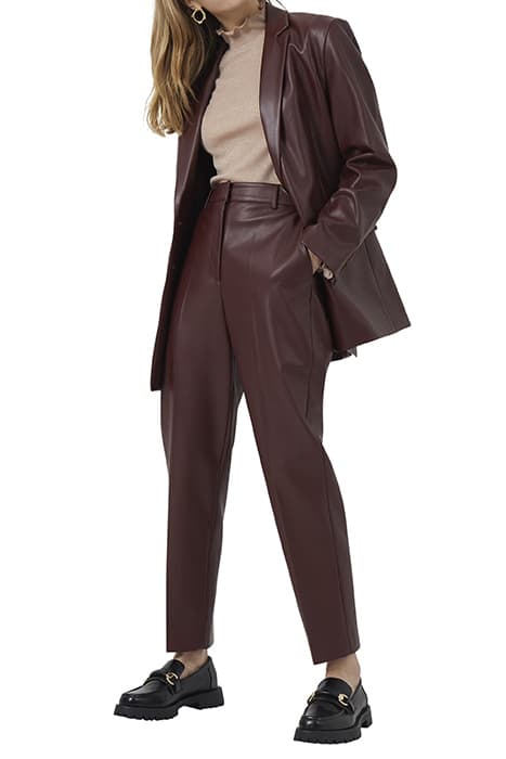 CROLENDA PU BLAZER BITTER CHOCOLATE by French Connection