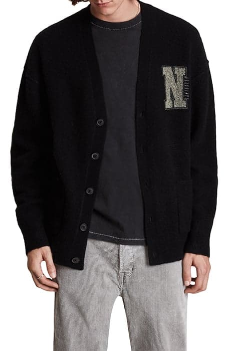 SAINTS CARDIGAN BLACK by AllSaints