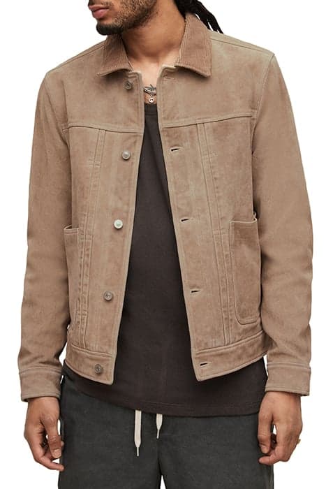 FUSE TRUCKER JACKET FAWN BEIGE by AllSaints