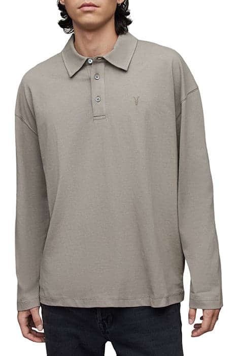 LEX LS POLO FLINT GREY by AllSaints