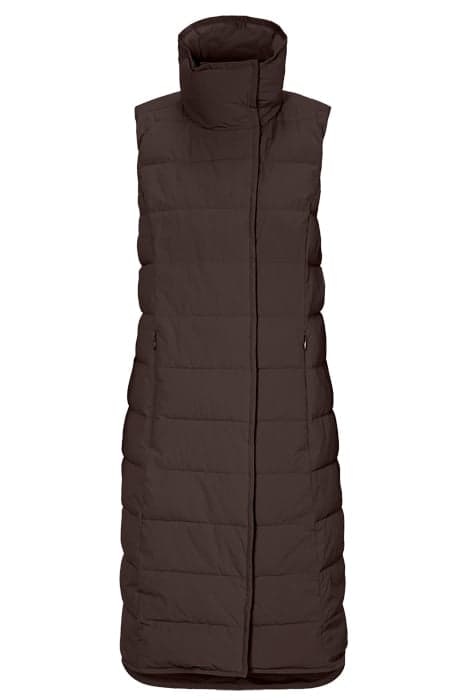 YRSA WNS VEST CHOCOLATE BROWN by Didriksons