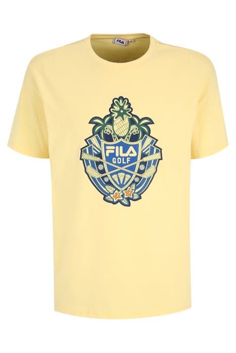 TWISTETAL GRAPHIC TEE PALE BANANA by FILA