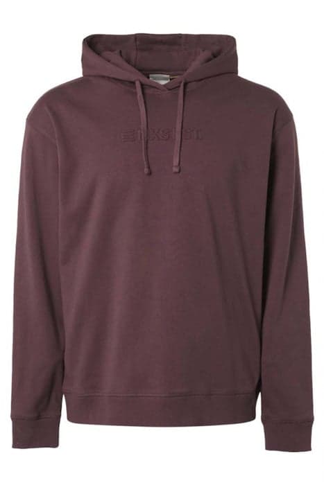 SWEATER HOODED PORT WINE by No Excess