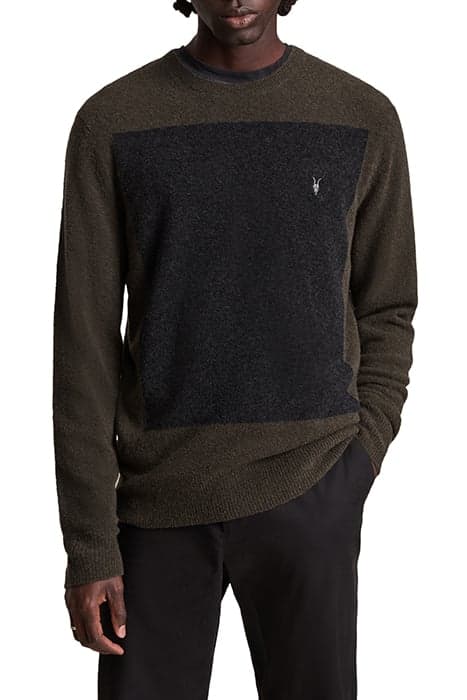 LOBKE KNIT CREW HAZE GREEN by AllSaints