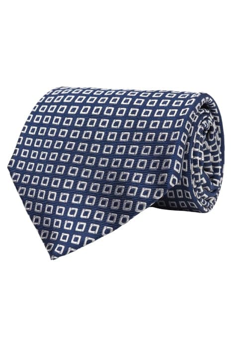 NAVY GRAPHIC TIE by Suitsupply