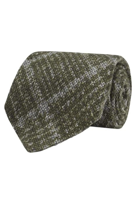 GREEN CHECKED TIE by Suitsupply