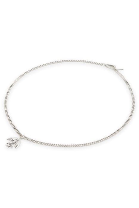 PHEONIX NECKLACE WARM SILVER by AllSaints