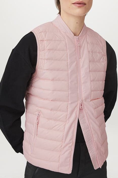 STELLA GILET CHALK PINK by Belstaff