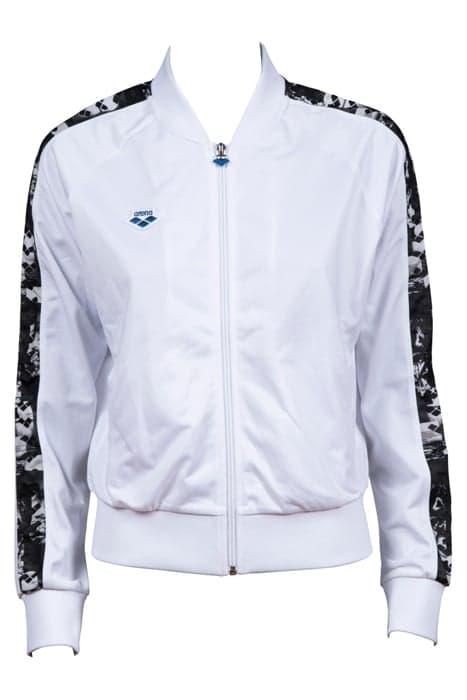 W RELAX IV TEAM JACKET WHITE BLACK MULTI by Arena