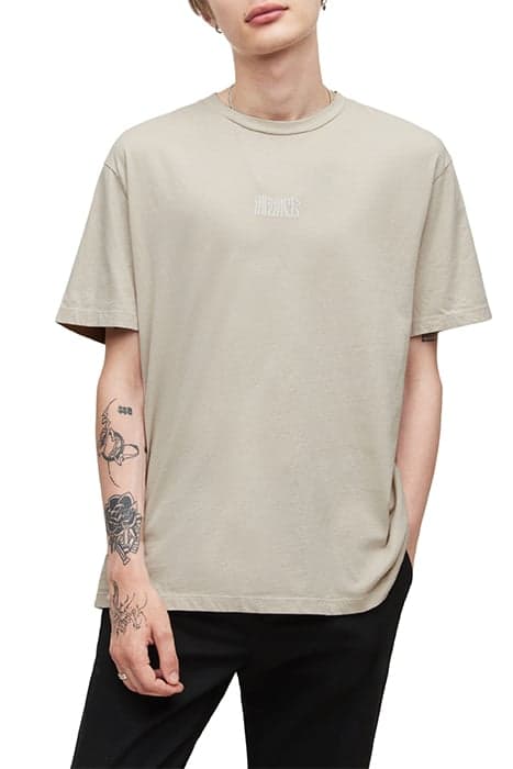 REFRACT SS CREW PEWTER GREY by AllSaints