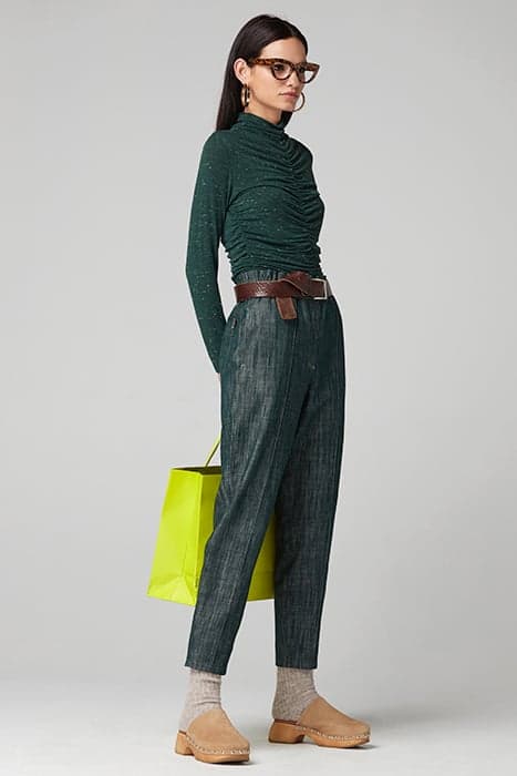 JEANS DONGA TROUSERS GREEN GREEN by OKY