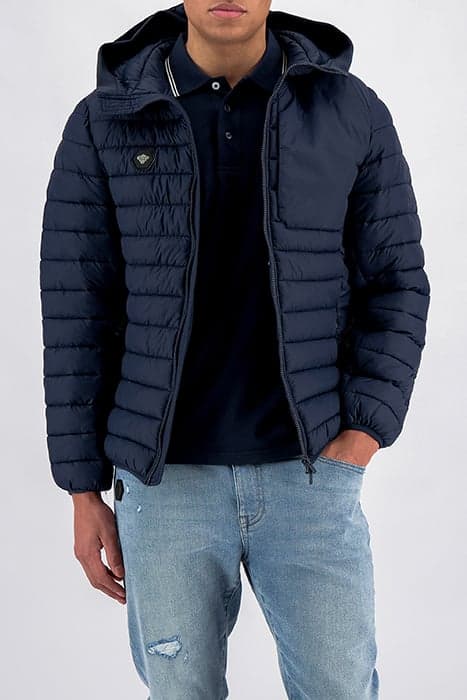 ATP PUFFER JACKET NAVY by Black Bananas