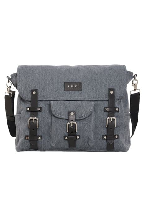 NORMANN DARK GREY SHOULDER BAG by IRO Paris