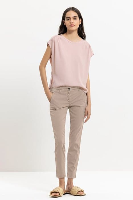 BLUSENSHIRT AUS SEIDEN-MIX SOFT MAUVE by Luisa Cerano