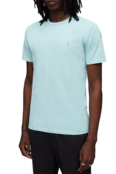 OSSAGE SS CREW CYAN BLUE by AllSaints