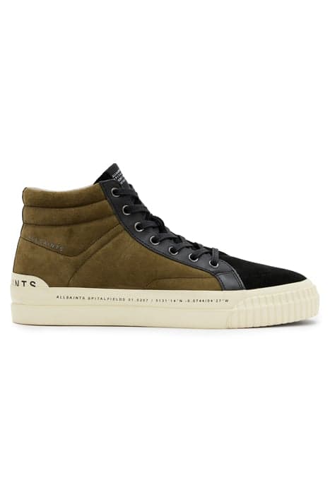 MAVERICK HIGH TOP KHAKI/BLACK by AllSaints