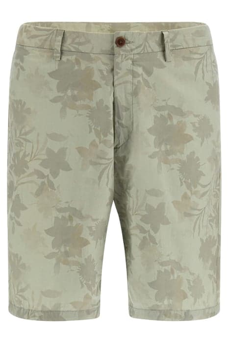 PRINTED SHORT KHAKI FLOWER MIMETIC by Marciano by Guess