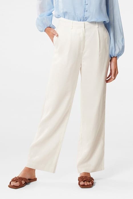 BRYA LINEN PANT PORCELAIN by Forever New