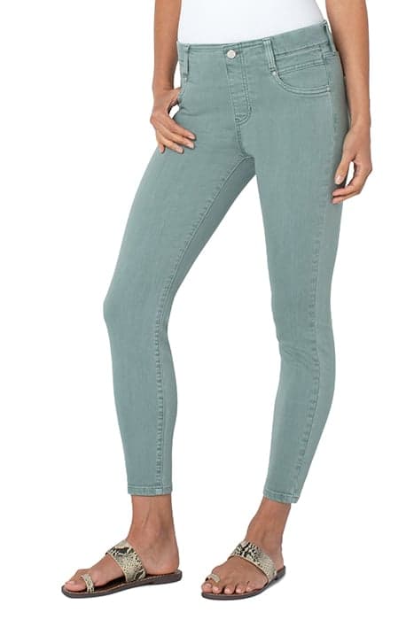 GIA GLIDER ANKLE SKINNY SEA GREEN by Liverpool