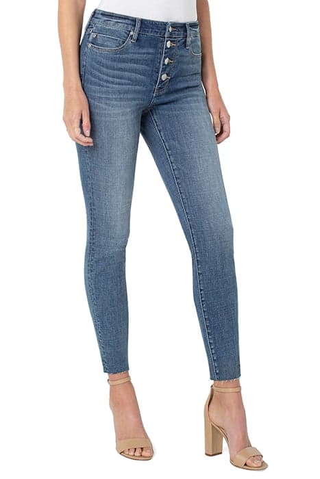 ABBY HIGH RISE ANKLE SKINNY PERRY by Liverpool