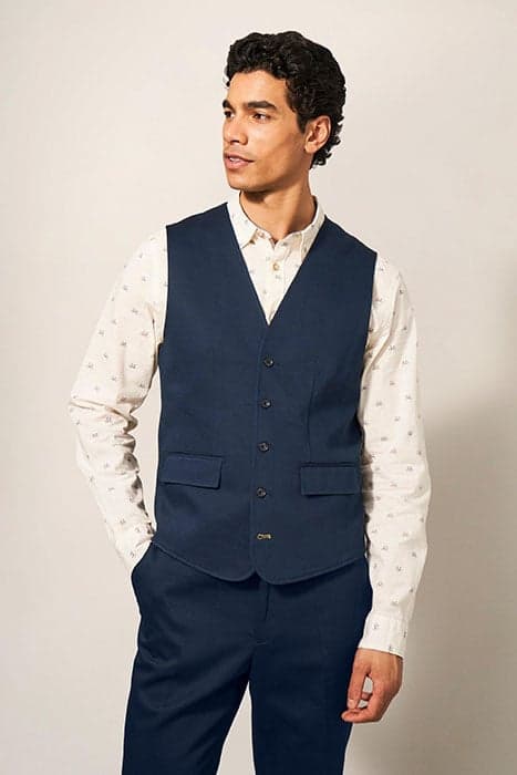 YORK WAISTCOAT DARK NAVY by White Stuff